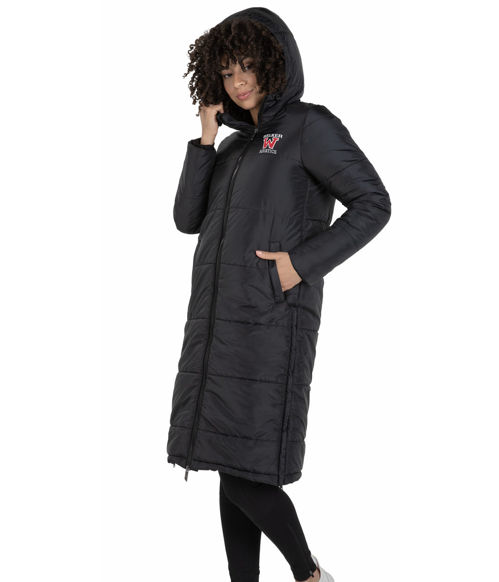 LADIES COLD SECURE LONG PUFFER JACKET