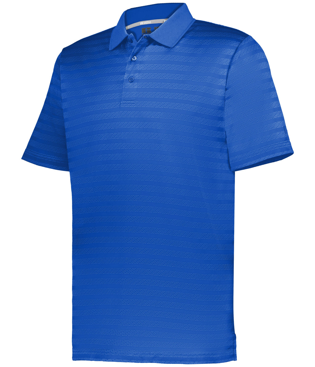 SIDELINE STRIPED POLO