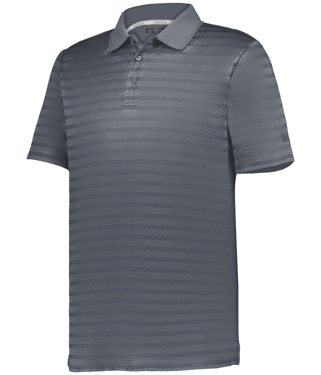SIDELINE STRIPED POLO